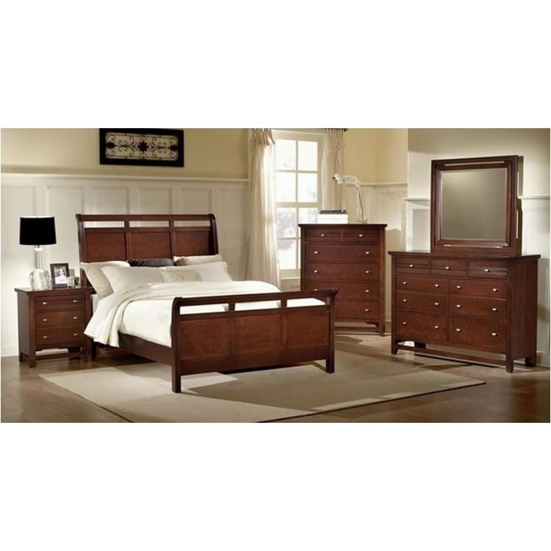 Bb82-922 Vaughan Bassett Furniture Natural Lifestyles - Cherry Bedroom Furniture Bed