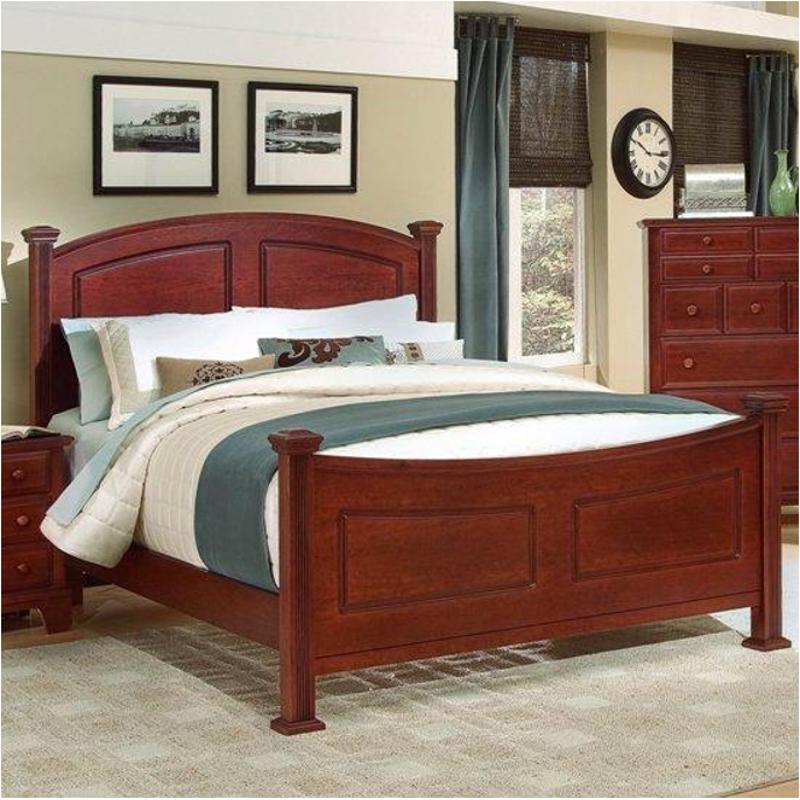 Bb5-556 Vaughan Bassett Furniture Full Panel Bed - Cherry