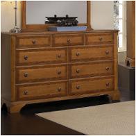 405-003 Vaughan Bassett Furniture Vintage Julian - Original Cherry Bedroom Furniture Dresser