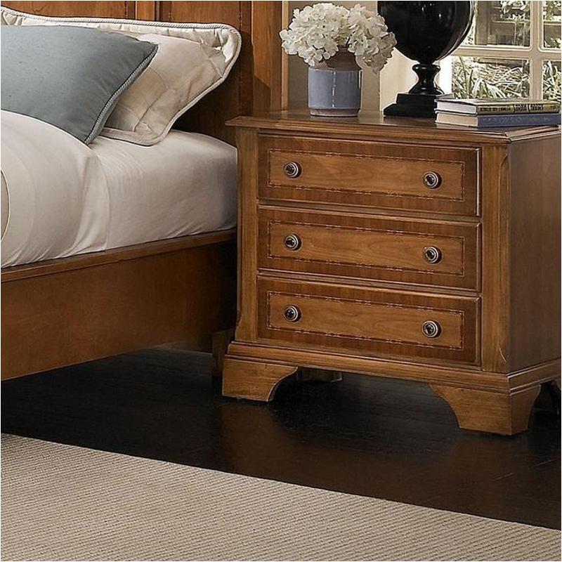 405-227 Vaughan Bassett Furniture Vintage Julian - Original Cherry Bedroom Furniture Nightstand
