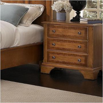405-227 Vaughan Bassett Furniture Vintage Julian - Original Cherry Bedroom Furniture Nightstand