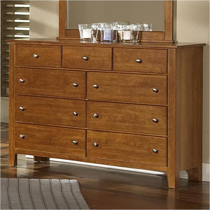 302-003 Vaughan Bassett Furniture Appalachian Hardwood - Cherry Bedroom Furniture Dresser