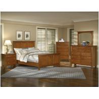 302-558 Vaughan Bassett Furniture Appalachian Hardwood - Cherry Bedroom Furniture Bed