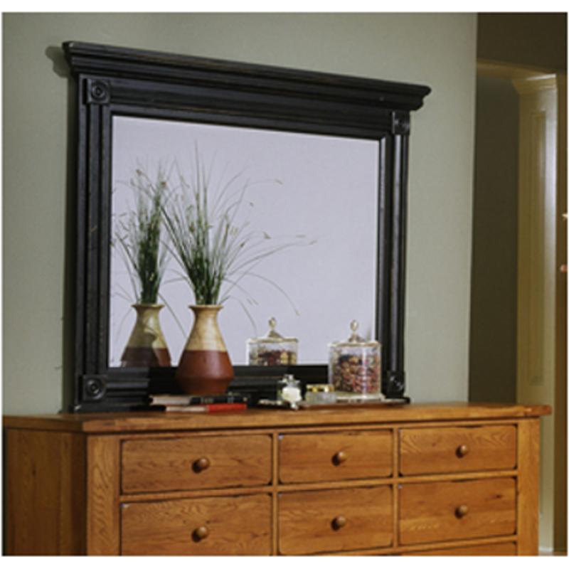 960-447 Vaughan Bassett Furniture Grandmas Keepsakes - Antique Oak Bedroom Furniture Mirror