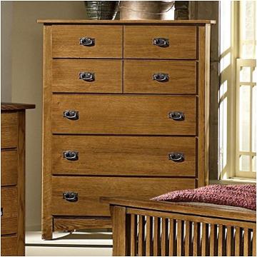 322-115 Vaughan Bassett Furniture Simply Arts And Crafts - Light Oak Bedroom Furniture Chest