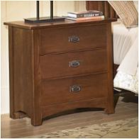 320-227 Vaughan Bassett Furniture Simply Arts And Crafts - Dark Oak Bedroom Furniture Nightstand