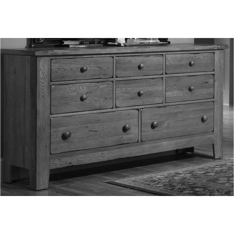 962-002 Vaughan Bassett Furniture Grandmas Keepsakes - Antique Black Bedroom Furniture Dresser