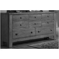 962-002 Vaughan Bassett Furniture Grandmas Keepsakes - Antique Black Bedroom Furniture Dresser