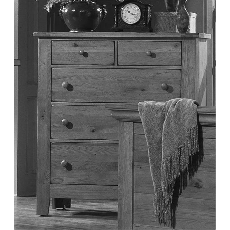 962-115 Vaughan Bassett Furniture Grandmas Keepsakes - Antique Black Bedroom Furniture Chest