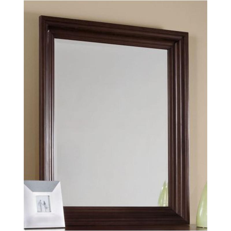 Bb8-442 Vaughan Bassett Furniture Twilight - Merlot Bedroom Furniture Mirror