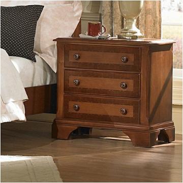 400-227 Vaughan Bassett Furniture Vintage Julian - Town And Country Cherry Bedroom Furniture Nightstand