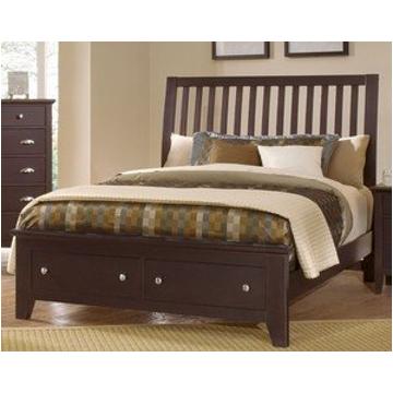 Bb8-551-st Vaughan Bassett Furniture Twilight - Merlot Bedroom Furniture Bed