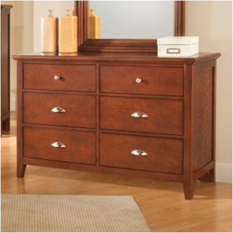 Bb10-001 Vaughan Bassett Furniture Twilight - Cherry Bedroom Furniture Dresser