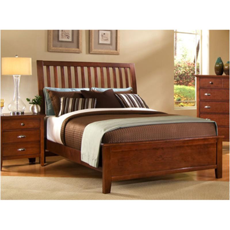 Bb10-661 Vaughan Bassett Furniture Twilight - Cherry Bedroom Furniture Bed