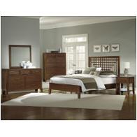 500-669 Vaughan Bassett Furniture Trends - Cherry And Walnut Bedroom Furniture Bed