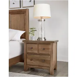 800-227 Vaughan Bassett Furniture Cool Farmhouse - Natural Bedroom Furniture Nightstand