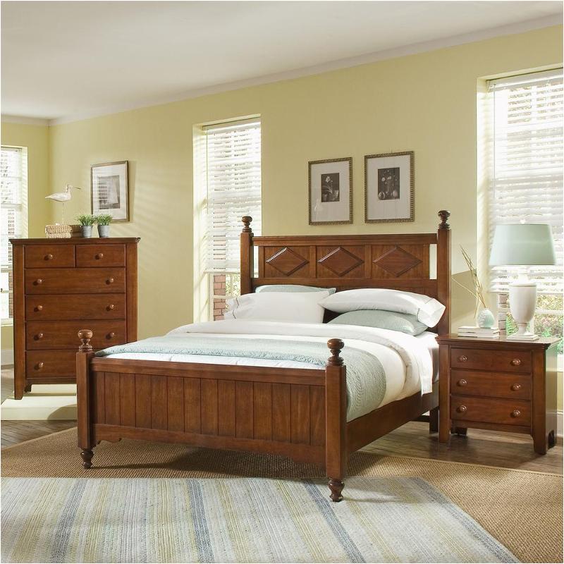 801-556 Vaughan Bassett Furniture Full Argyle Poster Bed