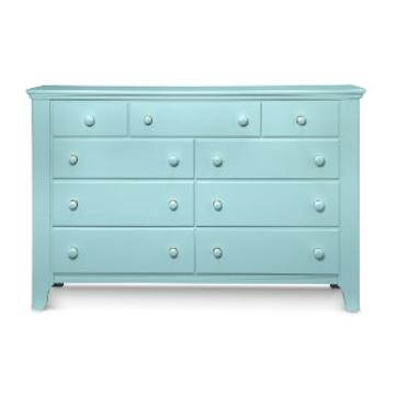 805-002 Vaughan Bassett Furniture Cottage Colours - Robins Egg Blue Bedroom Furniture Dresser