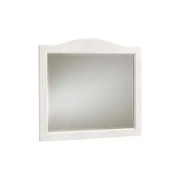 804-446 Vaughan Bassett Furniture Cool Farmhouse - Soft White Bedroom Furniture Mirror