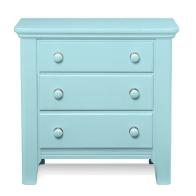 805-227 Vaughan Bassett Furniture Cottage Colours - Robins Egg Blue Bedroom Furniture Nightstand