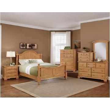 Bb66-669 Vaughan Bassett Furniture Farmhouse - Washed Pine Bedroom Furniture Bed