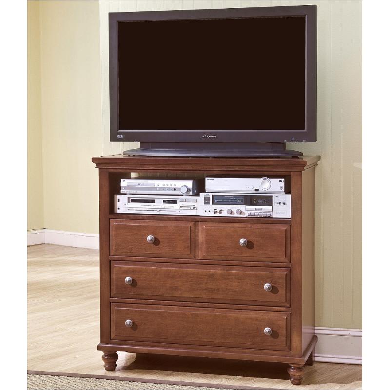 Bb92-114 Vaughan Bassett Furniture Bedford Falls - Cherry Bedroom Furniture Chest