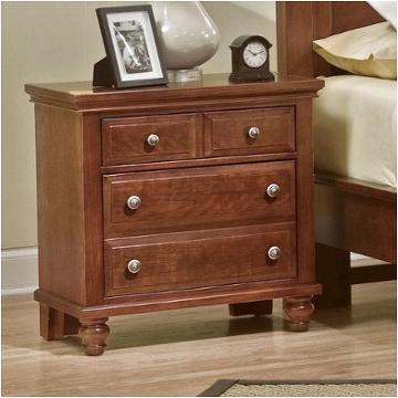 Bb92-226 Vaughan Bassett Furniture Bedford Falls - Cherry Bedroom Furniture Nightstand