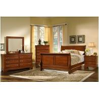 Bb43-663a Vaughan Bassett Furniture Louis - Cherry Bedroom Furniture Bed