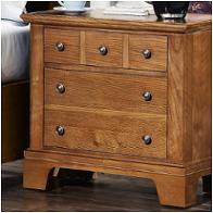 Bb87-226 Vaughan Bassett Furniture Oak River - Harvest Oak Bedroom Furniture Nightstand