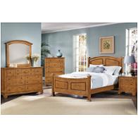 Bb87-558 Vaughan Bassett Furniture Oak River - Harvest Oak Bedroom Furniture Bed