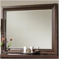 530-446 Vaughan Bassett Furniture Reflections - Dark Cherry Bedroom Furniture Mirror