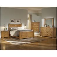 342-668 Vaughan Bassett Furniture American Journey - Harvest Oak Bedroom Furniture Bed