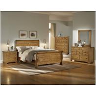 342-553 Vaughan Bassett Furniture American Journey - Harvest Oak Bedroom Furniture Bed