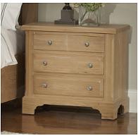 344-227 Vaughan Bassett Furniture American Journey - Light Washed Oak Bedroom Furniture Nightstand