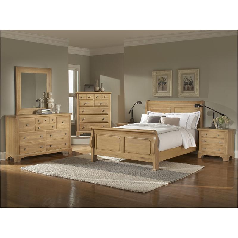 American Journey - Light Washed Oak Bedroom Set Vaughan Bassett Furniture