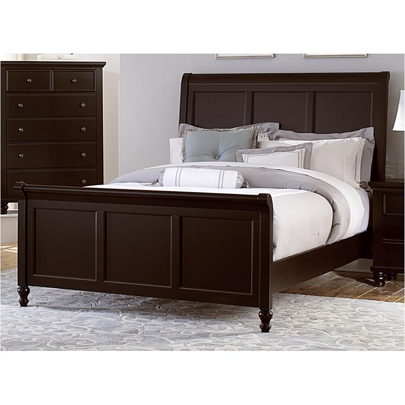620-553 Vaughan Bassett Furniture Ellington - Merlot Bedroom Furniture Bed
