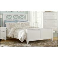 624-668 Vaughan Bassett Furniture Ellington - White Bedroom Furniture Bed