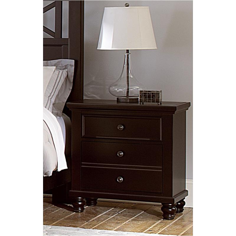 620-228 Vaughan Bassett Furniture Ellington - Merlot Bedroom Furniture Nightstand