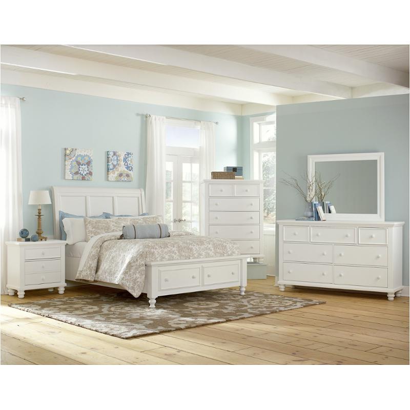 624-553-st Vaughan Bassett Furniture Ellington - White Bed