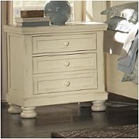 536-226 Vaughan Bassett Furniture Reflections - Parchment Bedroom Furniture Nightstand