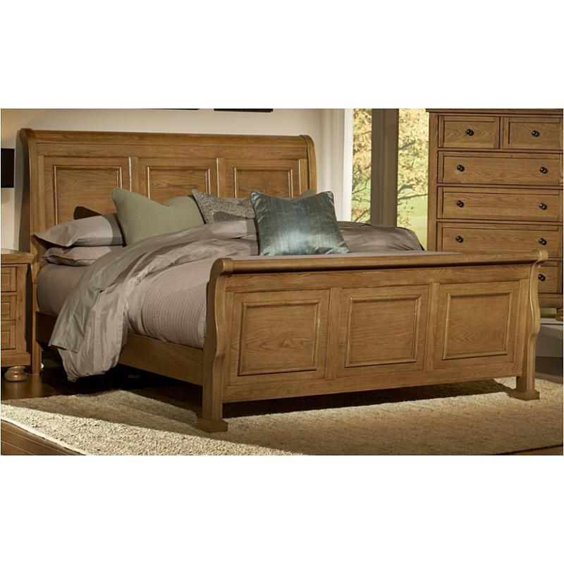 550-663 Vaughan Bassett Furniture Reflections - Oak Bedroom Furniture Bed
