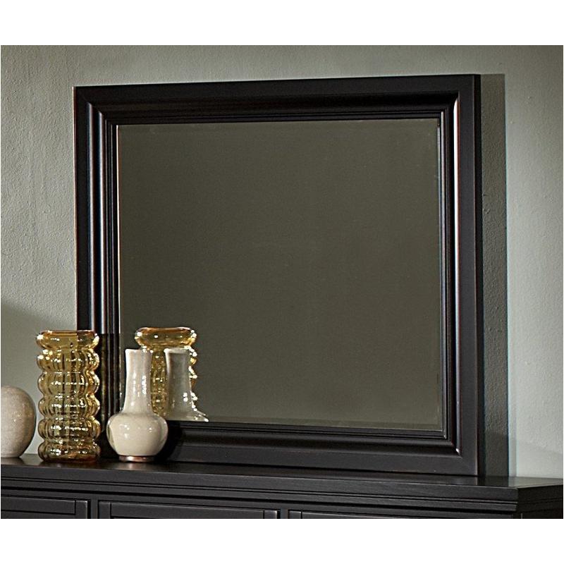 534-446 Vaughan Bassett Furniture Reflections - Ebony Bedroom Furniture Mirror