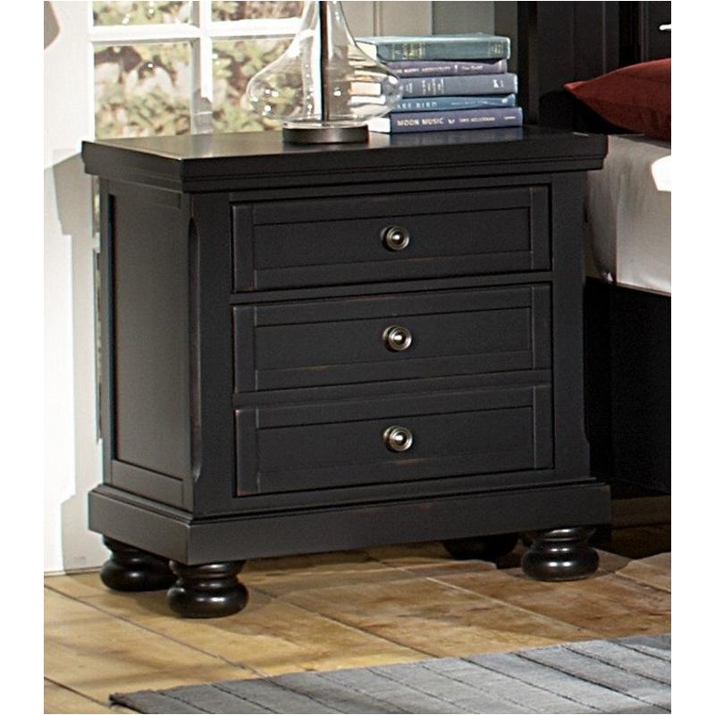 ebony nightstand