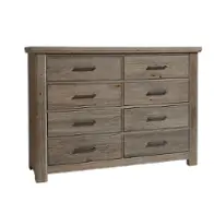 780-002 Vaughan Bassett Furniture Yellowstone - Dapple Grey Bedroom Furniture Dresser