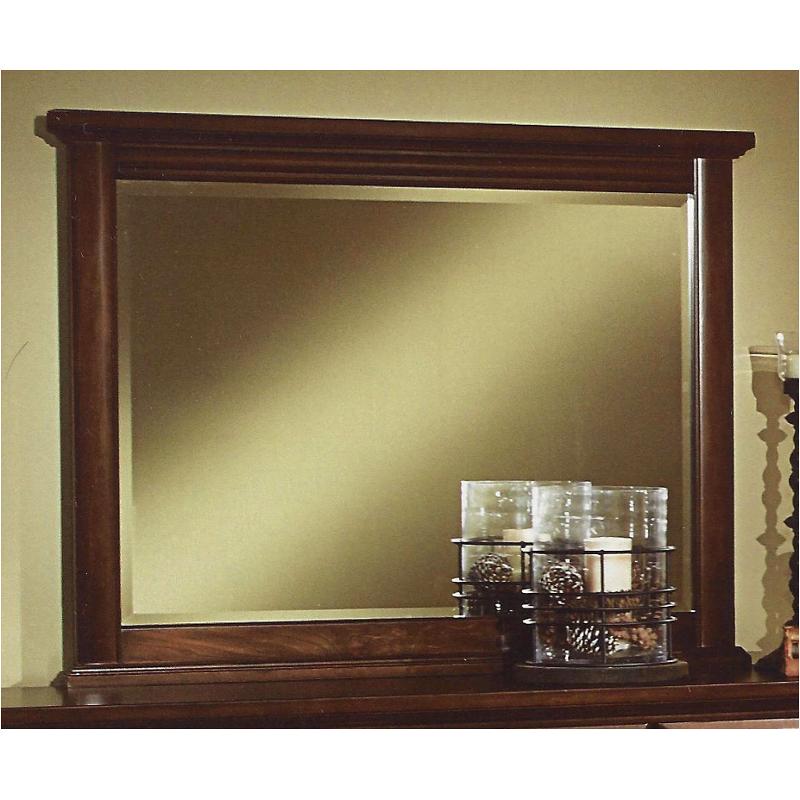 780-446 Vaughan Bassett Furniture Remington - Dark Tobacco Bedroom Furniture Mirror