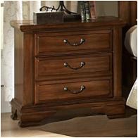 780-226 Vaughan Bassett Furniture Remington - Dark Tobacco Bedroom Furniture Nightstand