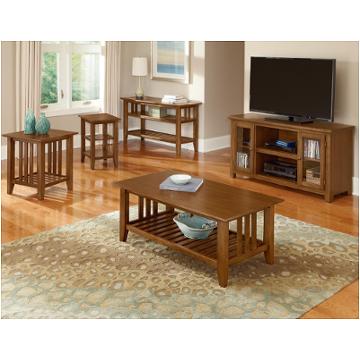 110-019 Vaughan Bassett Furniture Casual - Dark Oak Living Room Furniture Cocktail Table