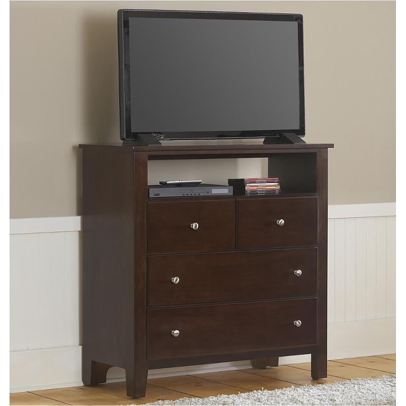 304-114 Vaughan Bassett Furniture Appalachian Hardwood - Merlot Bedroom Furniture Chest