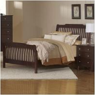 304-660 Vaughan Bassett Furniture Appalachian Hardwood - Merlot Bedroom Furniture Bed