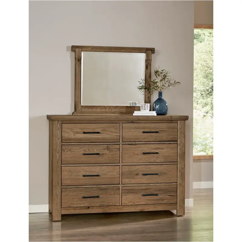 782-002 Vaughan Bassett Furniture Dresser - Chestnut Natural
